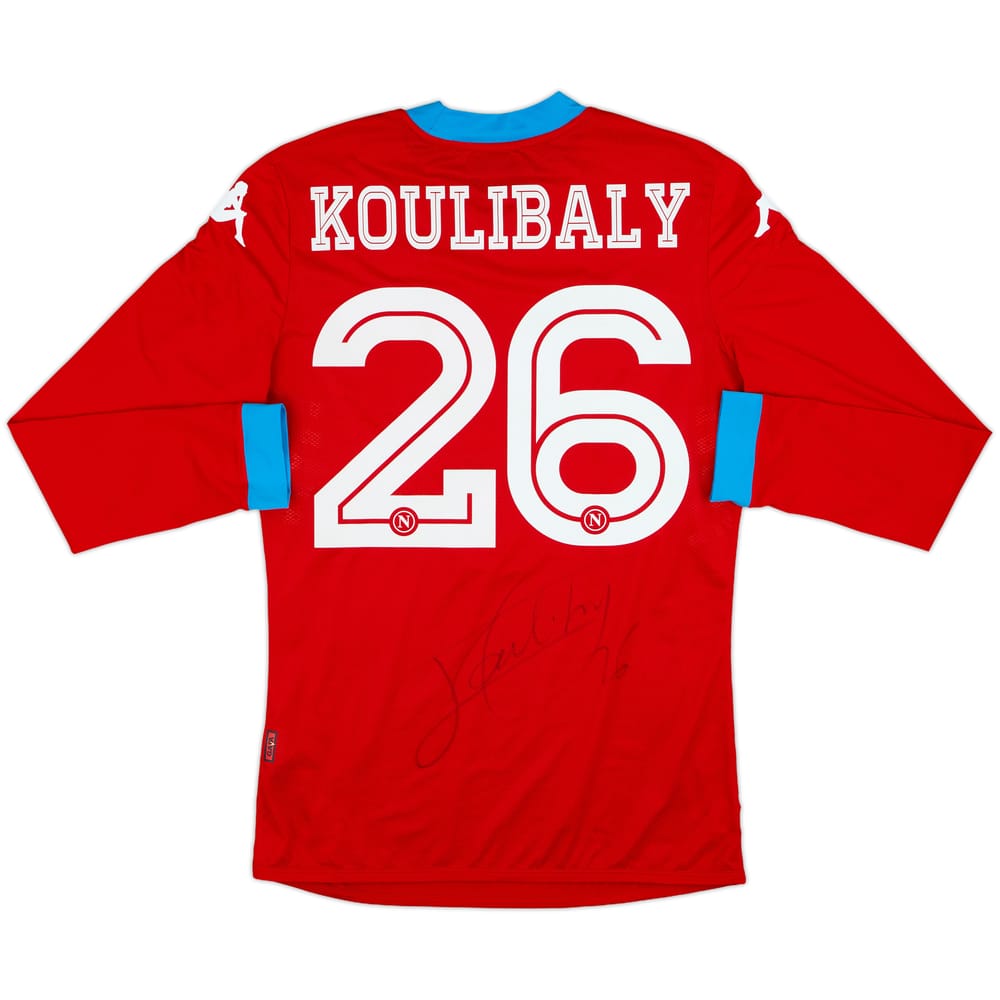 2015-16 Napoli Authentic Signed Third L/S Shirt Koulibaly #26 - 4/10 - (L)