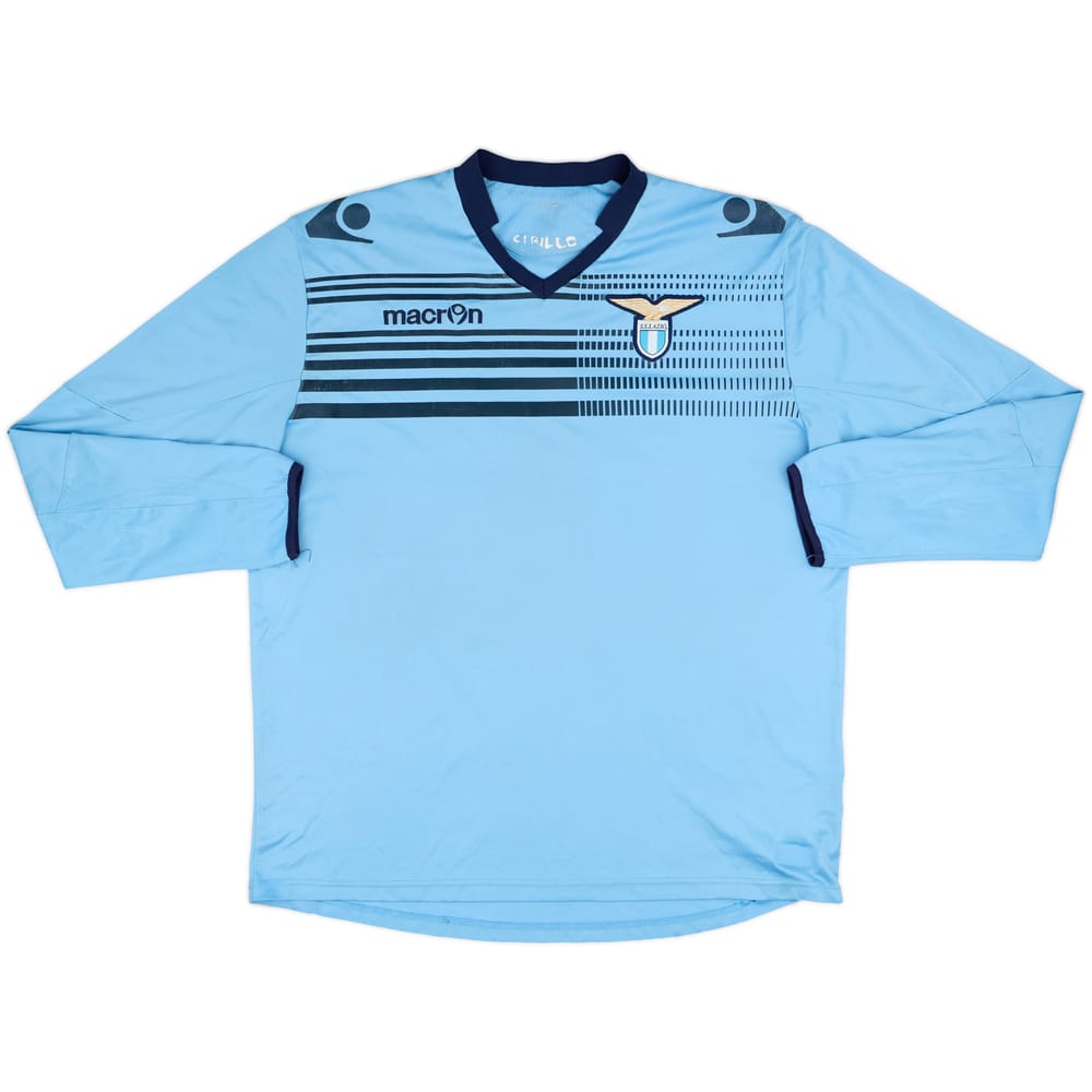 2014-15 Lazio Macron Training L/S Shirt - 6/10 - (L)
