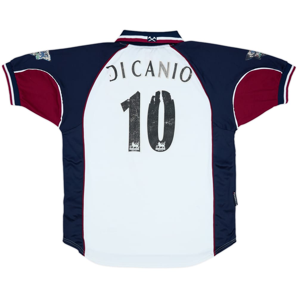 1999-01 West Ham Away Shirt Di Canio #10 - 4/10 - (XL)