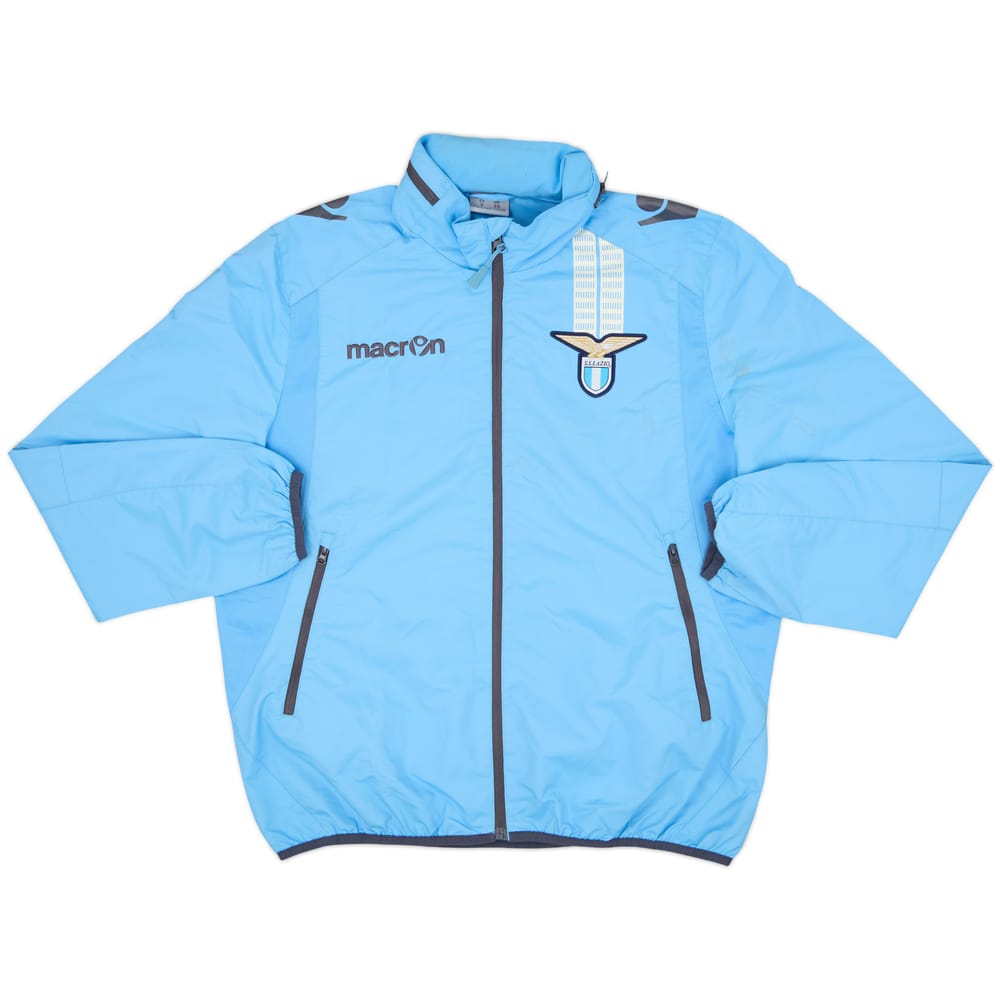 2019-20 Lazio Macron Hooded Rain Jacket - 8/10 - (S)