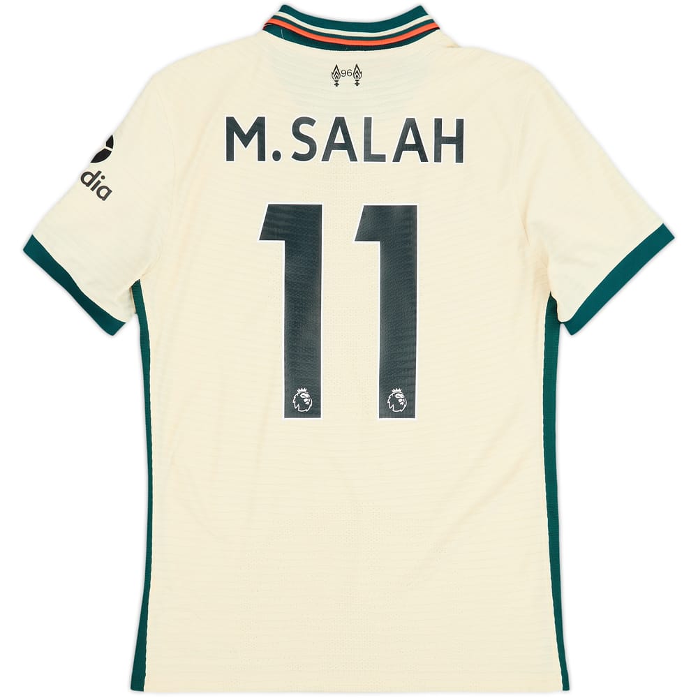 2021-22 Liverpool Authentic Away Shirt M.Salah #11 - 9/10 - (S)