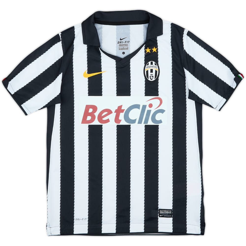 2010-11 Juventus Home Shirt - 9/10 - (L.Boys)