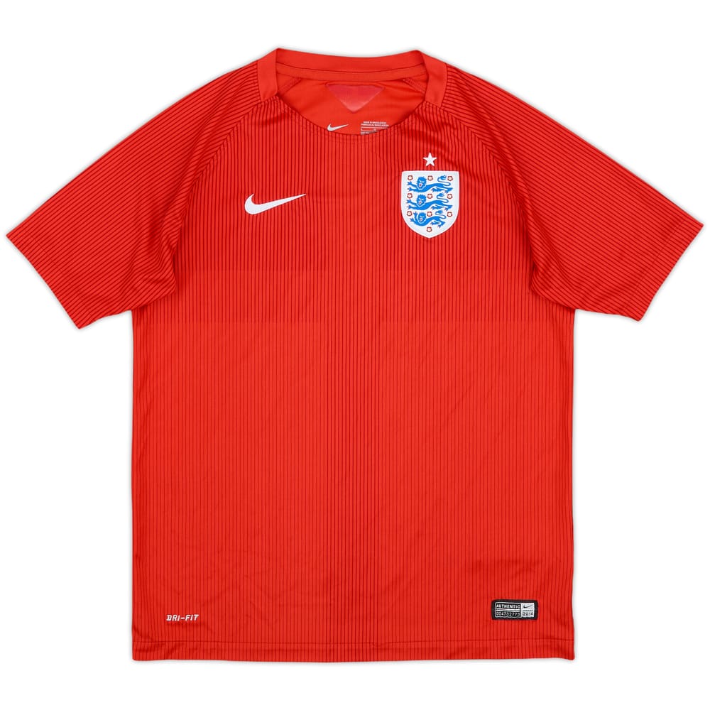 2014-15 England Away Shirt - 9/10 - (L.Boys)
