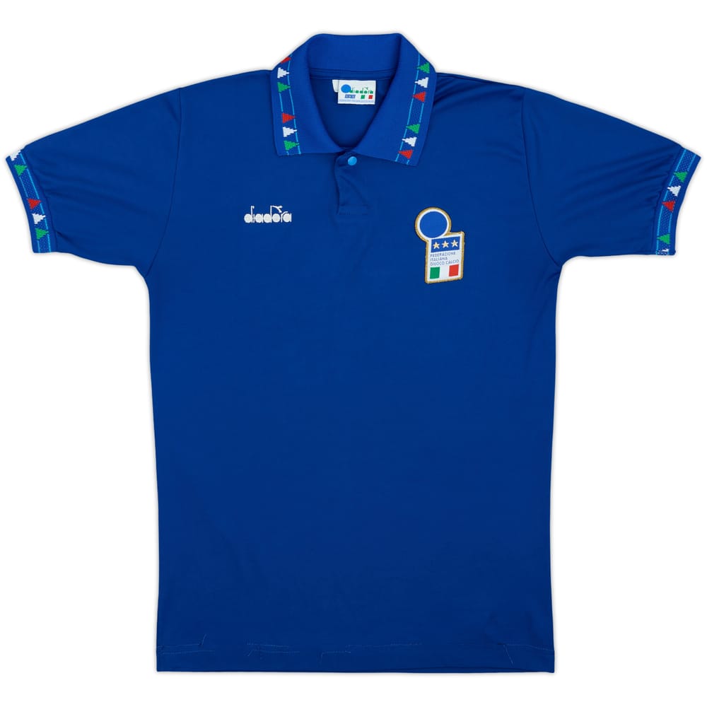 1992-93 Italy Home Shirt - 6/10 - (L.Boys)