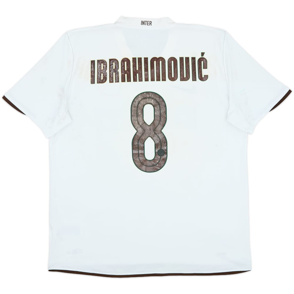 2008-09 Inter Milan Away Shirt Ibrahimovic #8 - 4/10 - (XL)