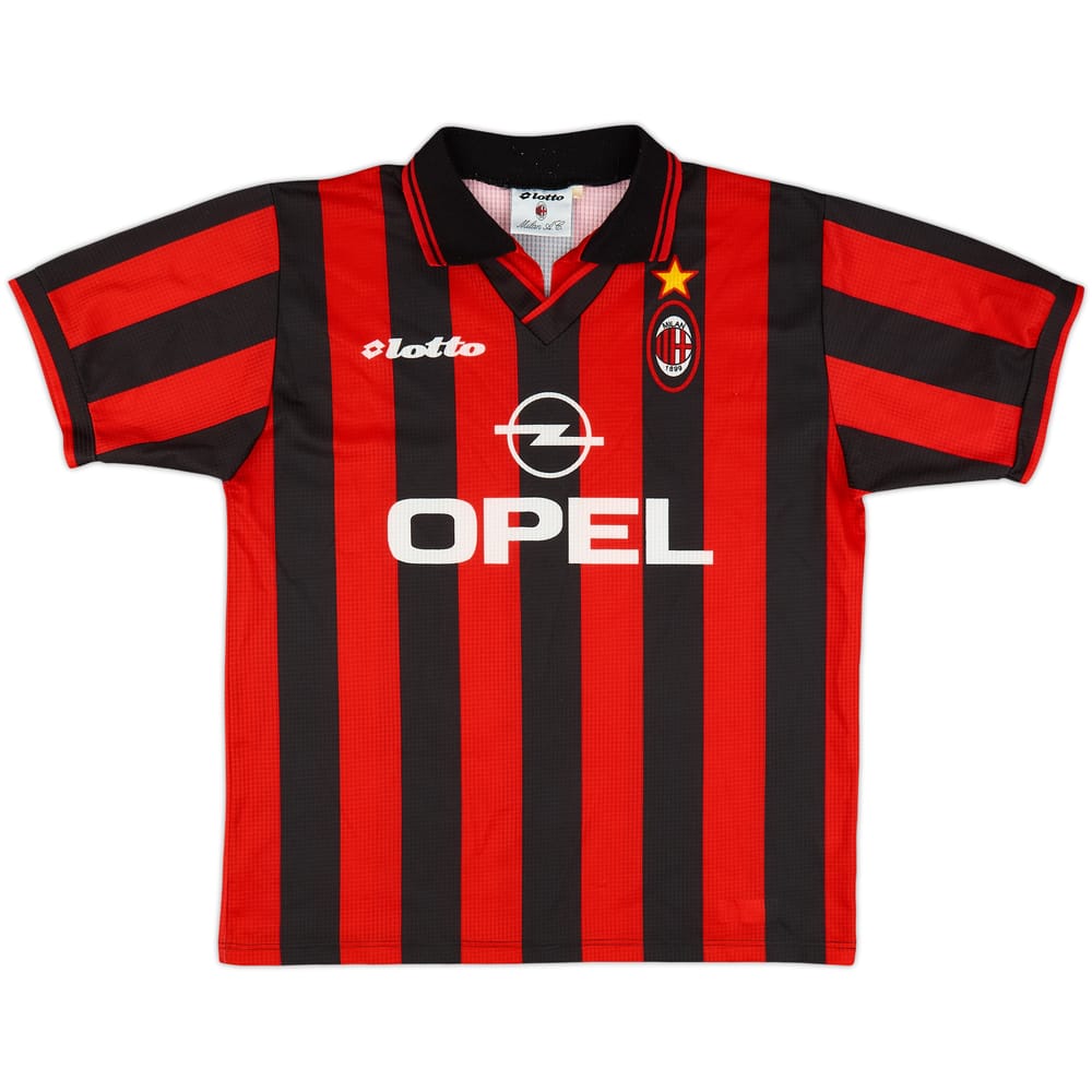 1997-98 AC Milan Home Shirt - 6/10 - (M)