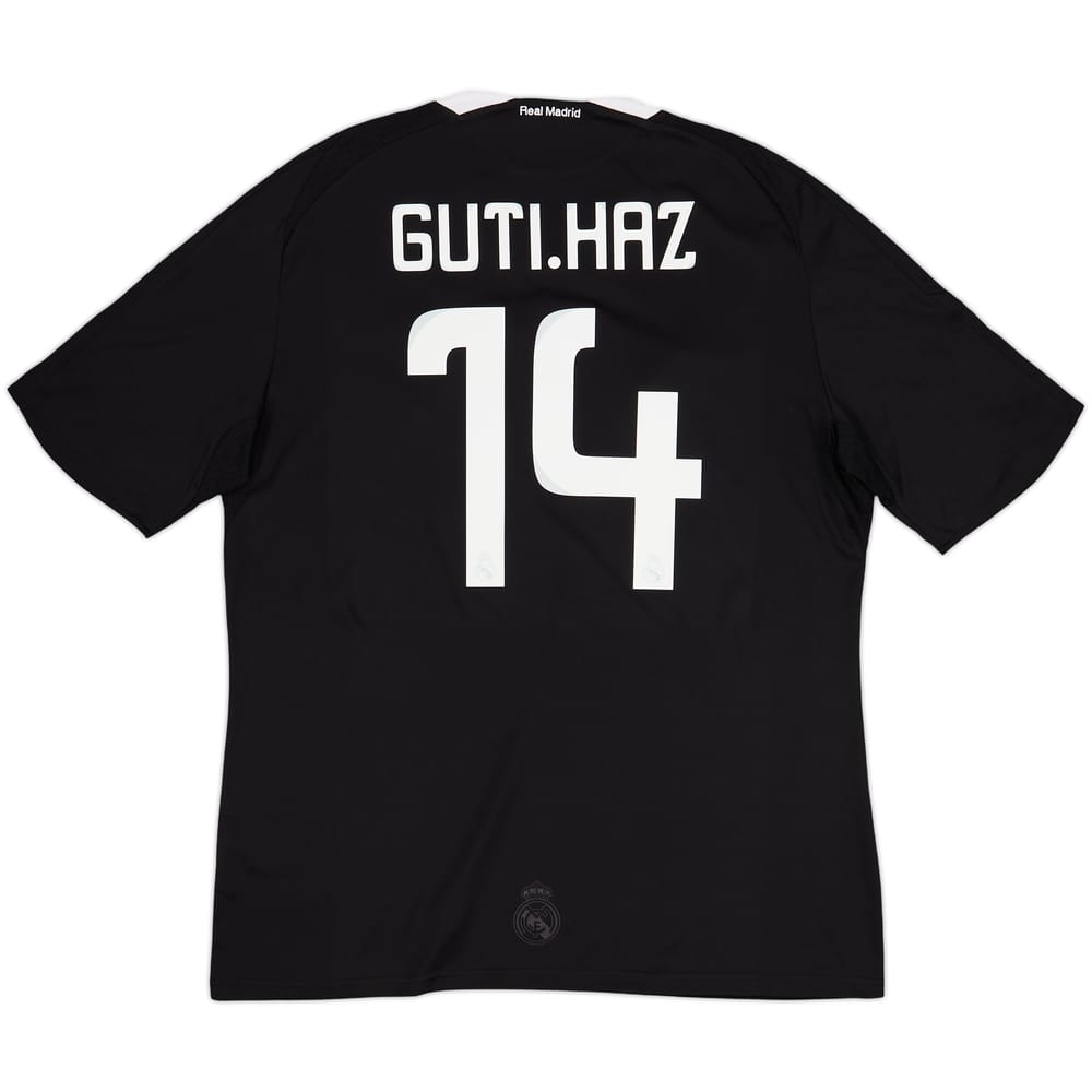 Camiseta de la tercera equipación CL del Real Madrid 2008-09 Guti. Haz #14 - 7/10 - (XL)