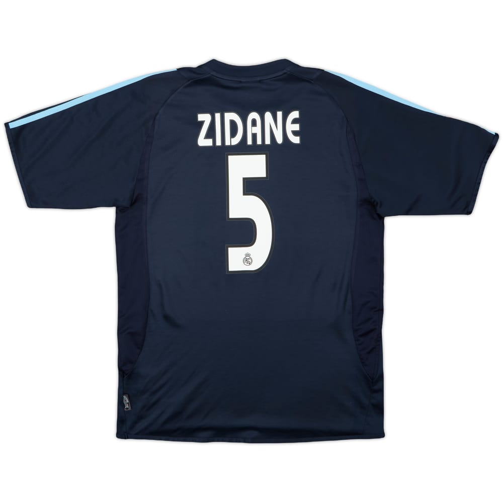 2003-04 Real Madrid Away Shirt Zidane #5 - 8/10 - (S)