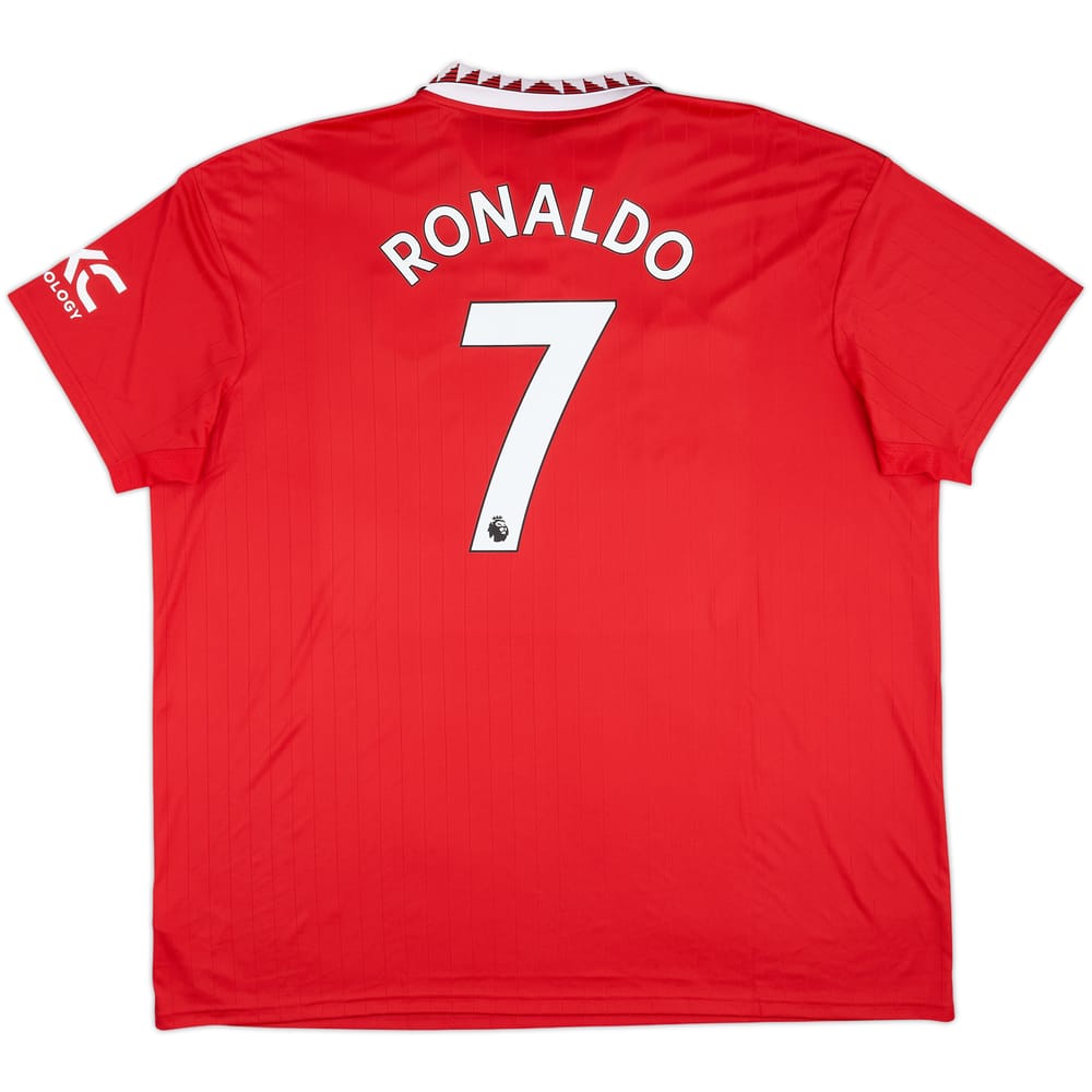 2022-23 Manchester United Home Shirt Ronaldo #7 - 10/10 - (3XL)
