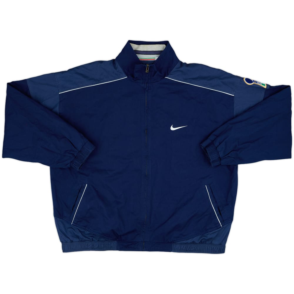 1996-97 Italy Nike Track Jacket - 8/10 - (XL)