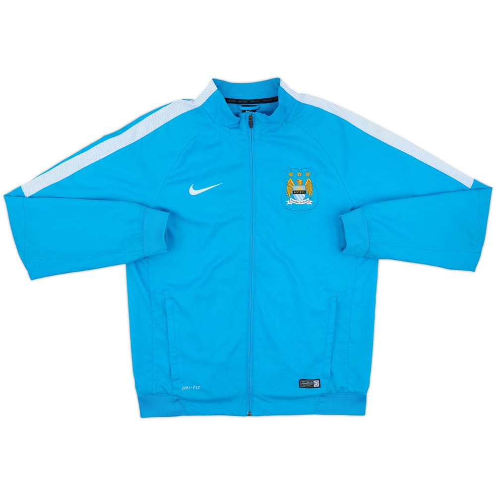 2014-15 Manchester City Nike Track Jacket - 7/10 - (M)