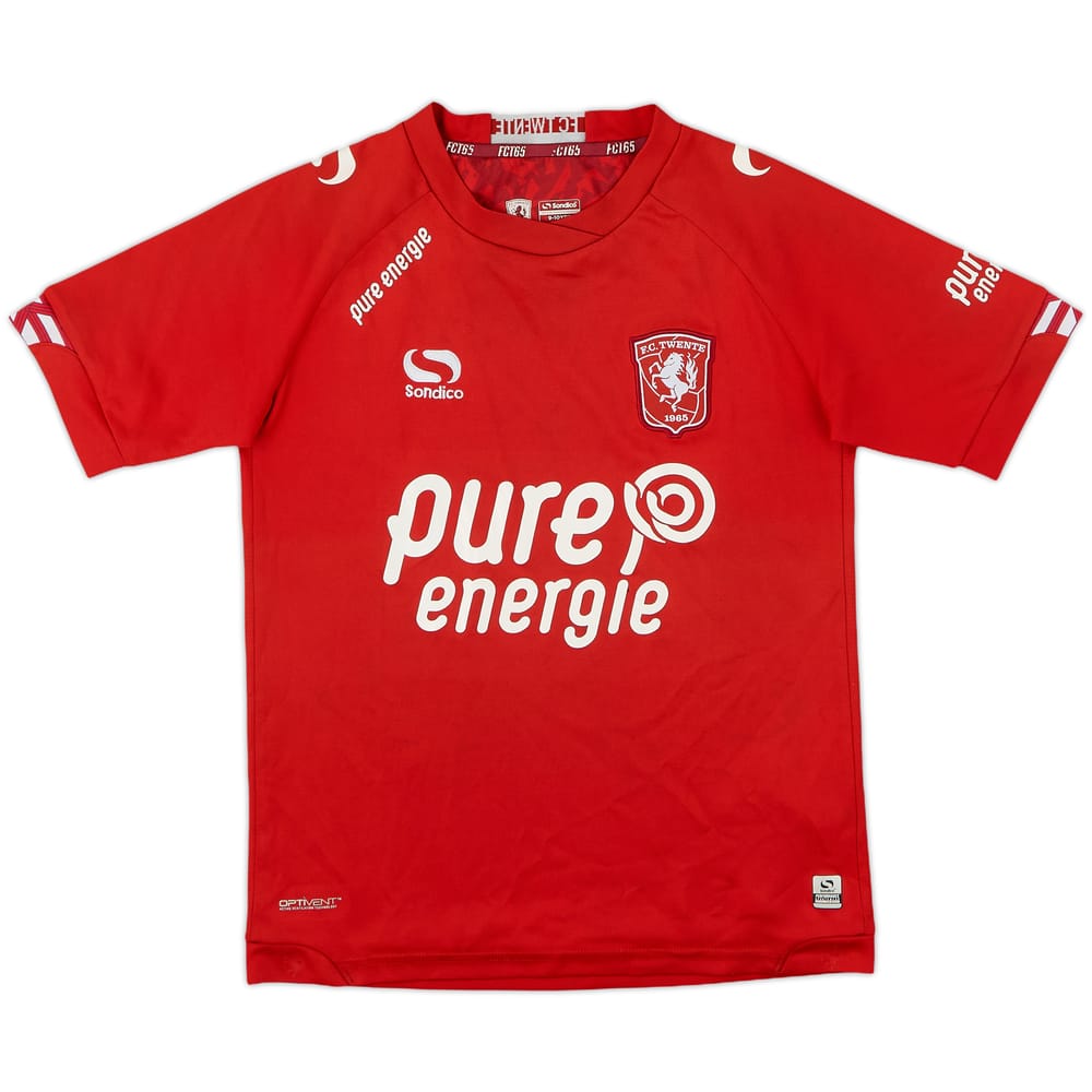 2016-17 FC Twente Home Shirt - 7/10 - (S.Boys)