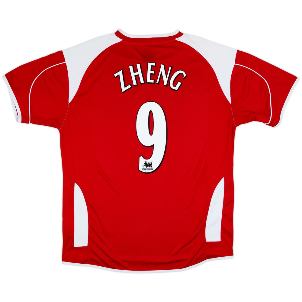 2006-08 Charlton Home Shirt Zheng #9 - 8/10 - (XL)