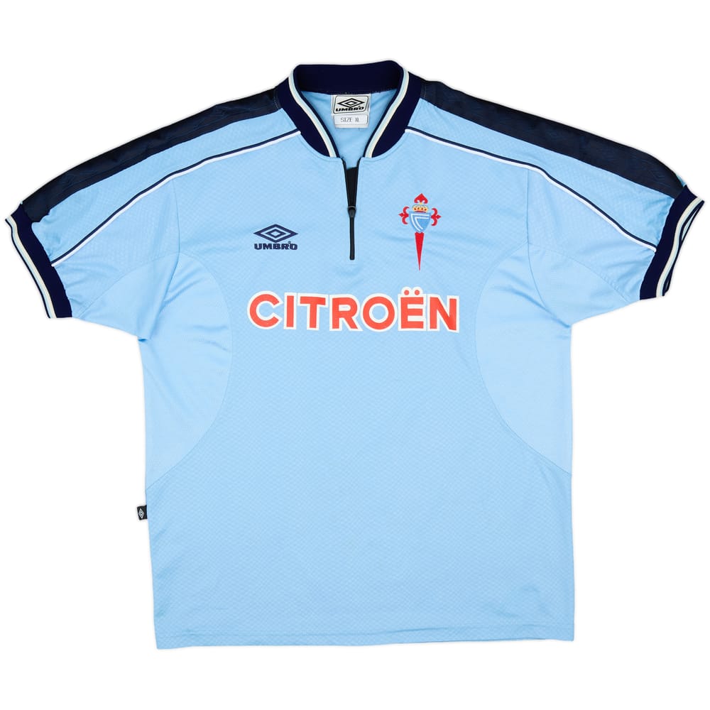 1999-01 Celta Vigo Home Shirt - 8/10 - (XL)