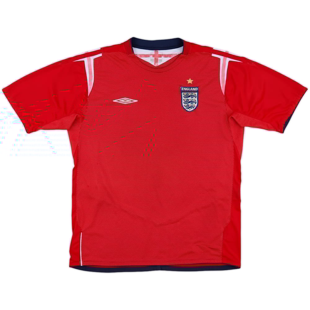 2004-06 England Away Shirt - 5/10 - (XL)