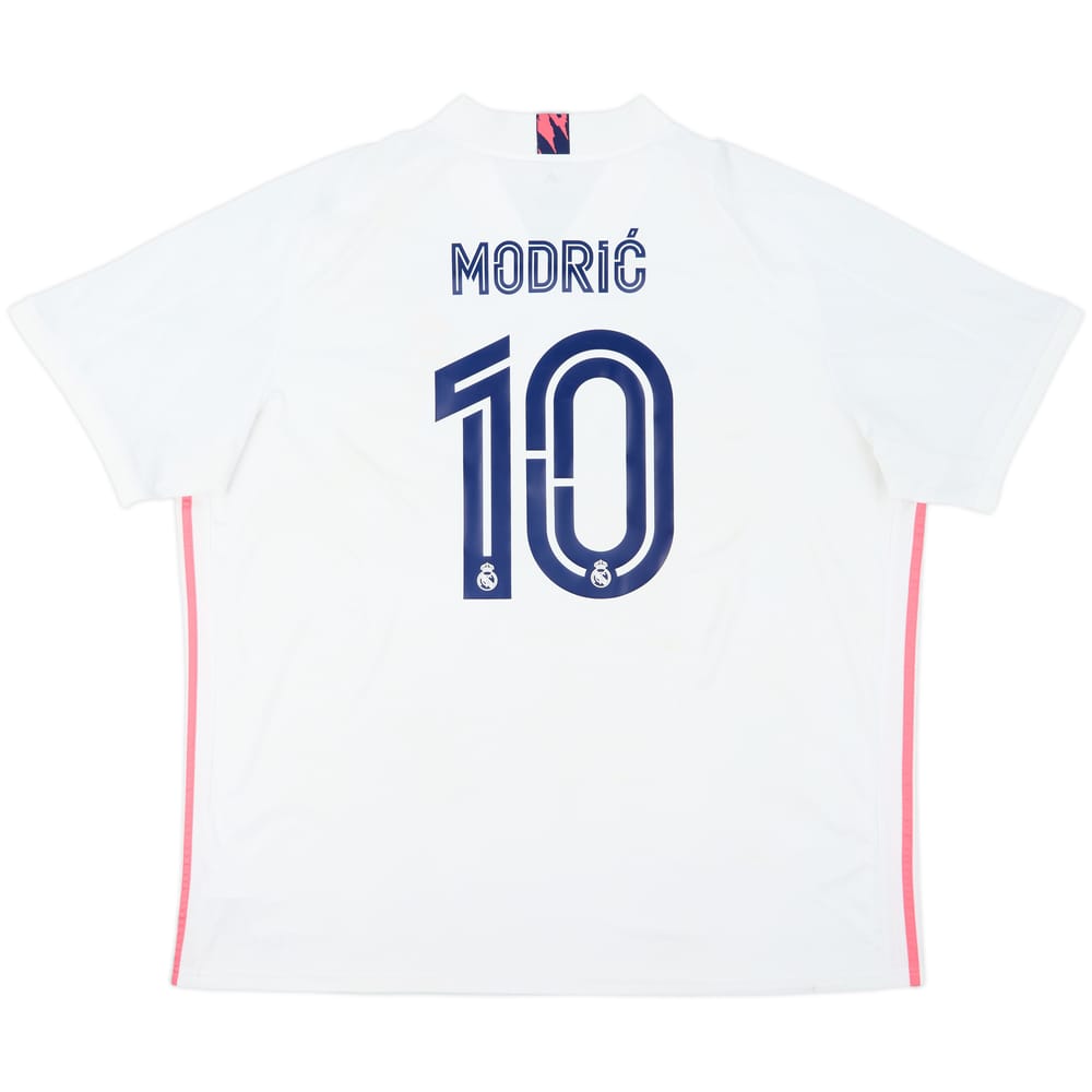 2020-21 Real Madrid Home Shirt Modric #10 - 7/10 - (3XL)