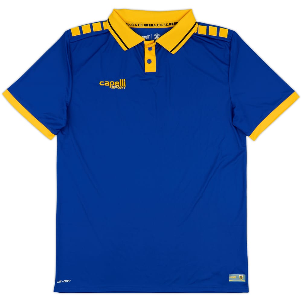 2018-19 AEK Athens Third Shirt - 10/10 - (L)