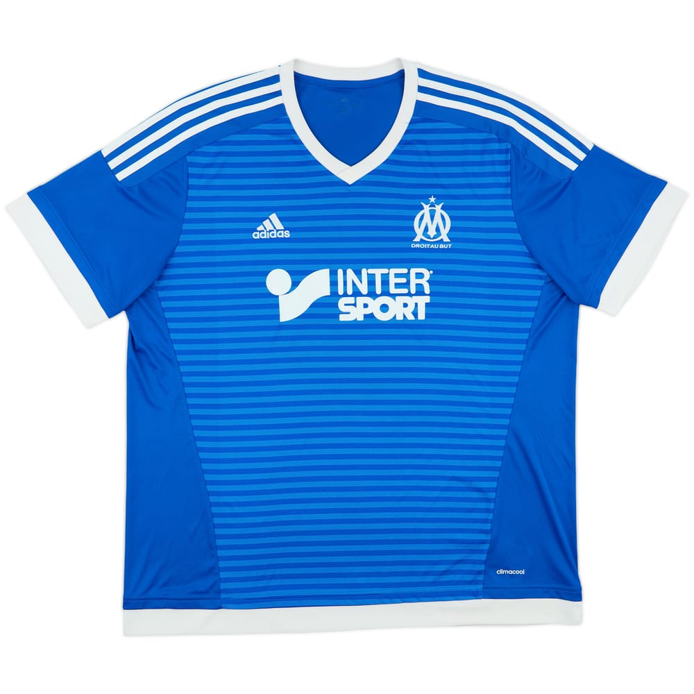 2015-16 Olympique Marseille Third Shirt - 7/10 - (XXL)