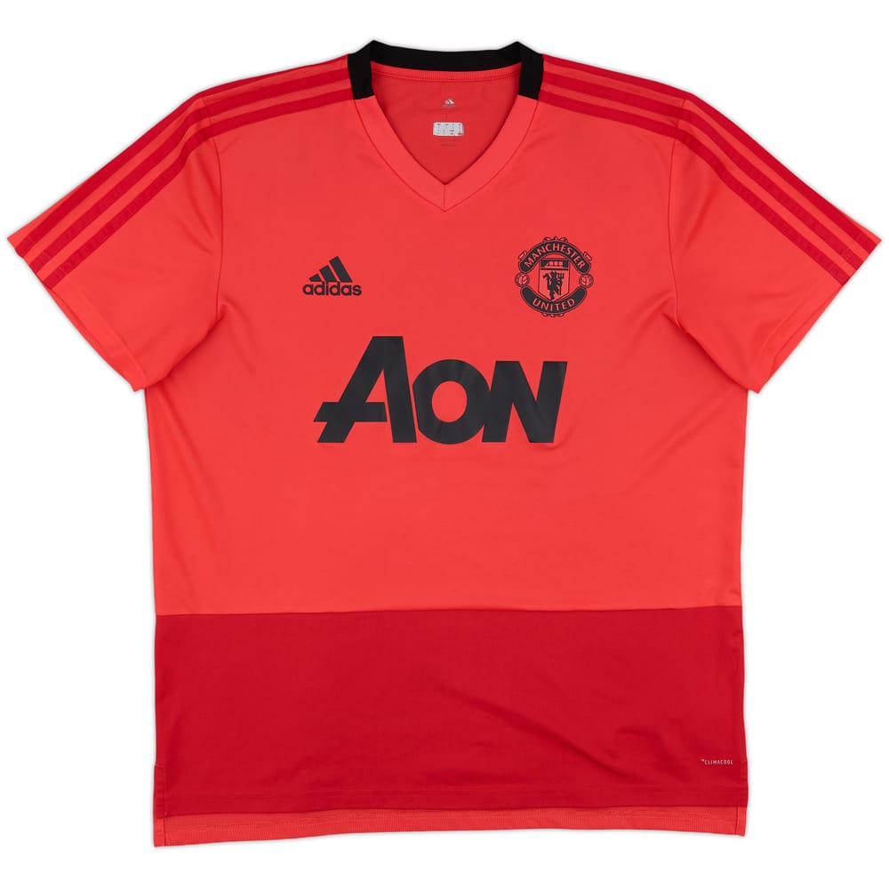 2018-19 Manchester United adidas Training Shirt - 9/10 - (L)