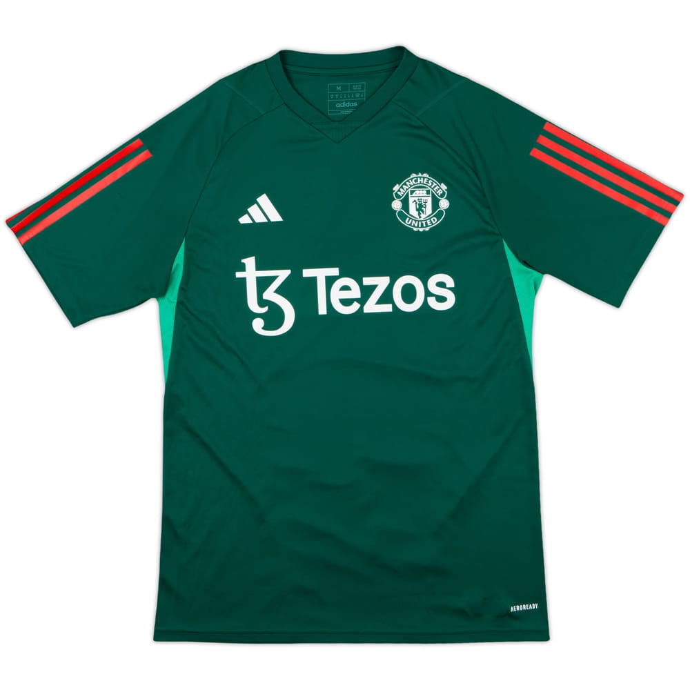 2023-24 Manchester United adidas Training Shirt - 8/10 - (M)