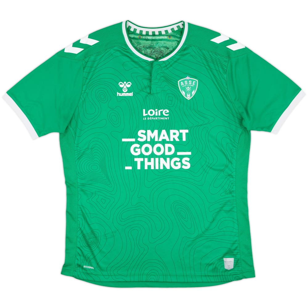 2022-23 Saint Etienne Home Shirt - 7/10 - (XL)