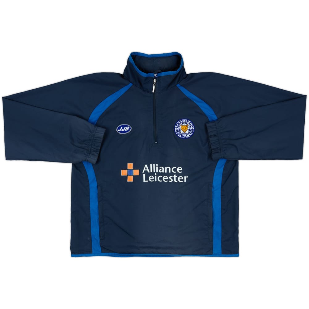 2005-06 Leicester City JJB 1/4 Zip Drill Top - 8/10 - (S)