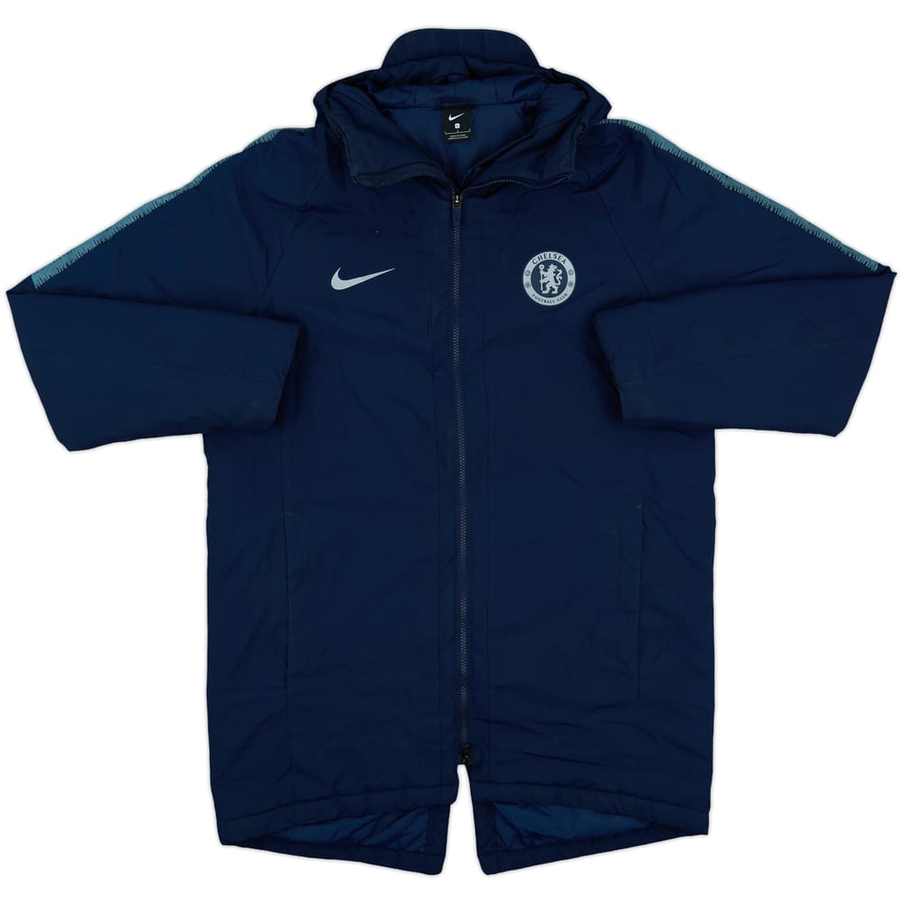 2018-19 Chelsea Nike Padded Bench Coat - 7/10 - (L)