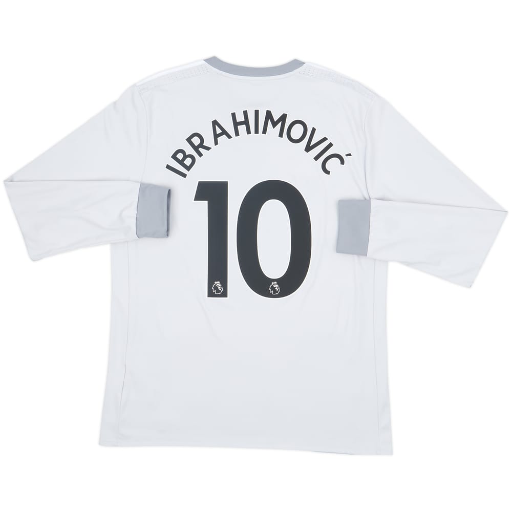 2017-18 Manchester United Third L/S Shirt Ibrahimovic #10 - 10/10 - (L)
