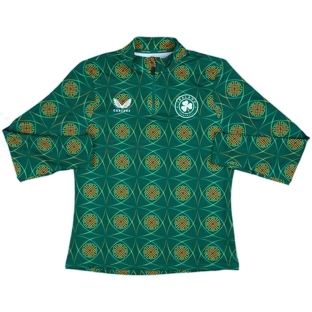 2023-24 Ireland Castore 1/4 Zip Training Top - 10/10 - (Women's M)