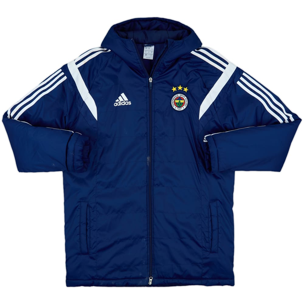 2013-14 Fenerbahce adidas Padded Bench Coat - 6/10 - (M)
