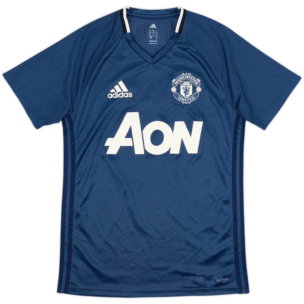 2016-17 Manchester United adizero Training Shirt - 8/10 - (S)