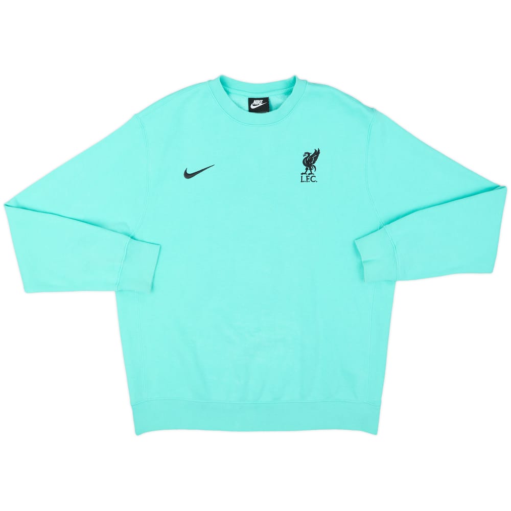 2020-21 Liverpool Nike Sweat Top - 9/10 - (M)