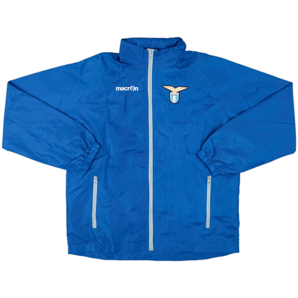 2016-17 Lazio Macron Hooded Rain Jacket - 9/10 - (L)