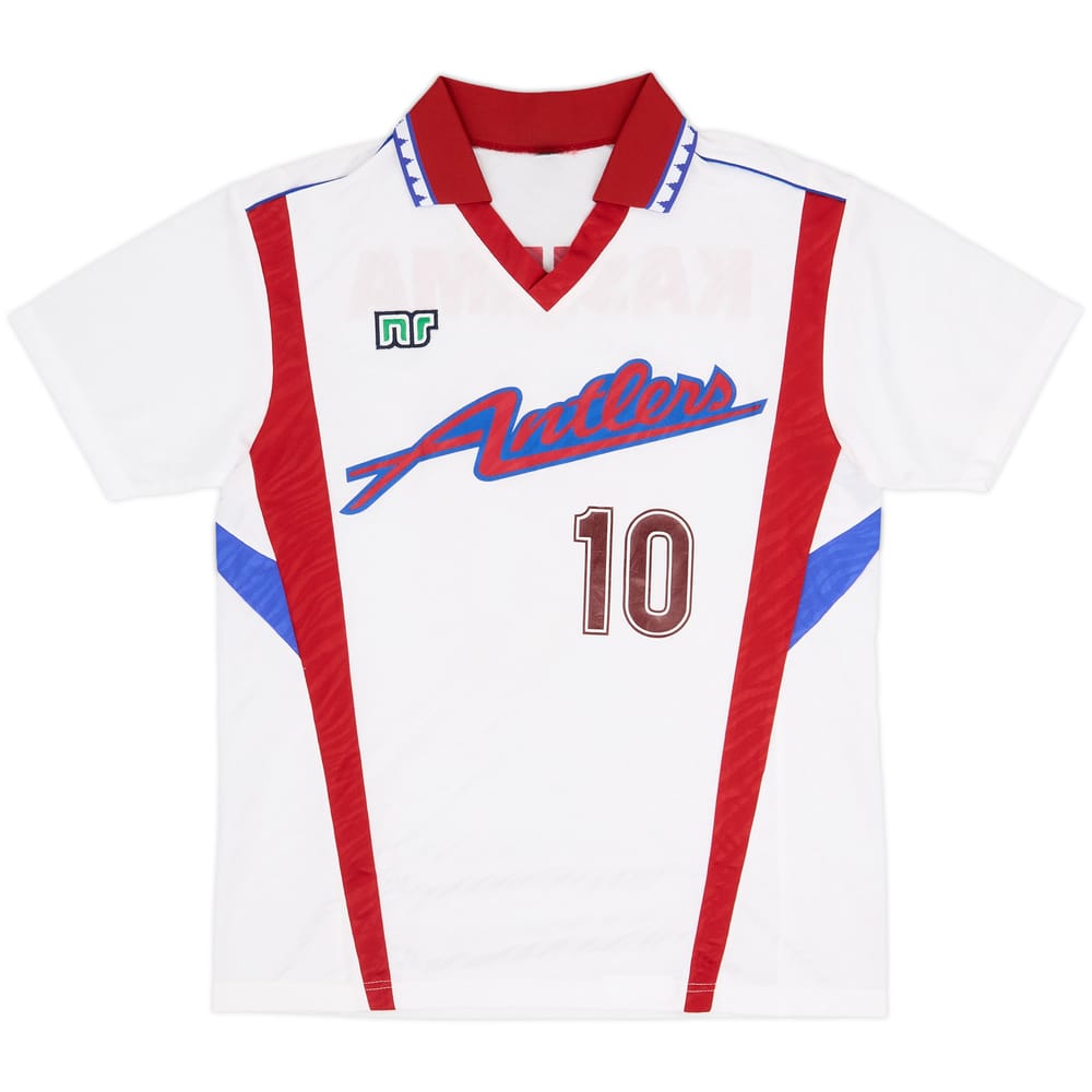 1992-93 Kashima Antlers Away Shirt #10 - 8/10 - (M)