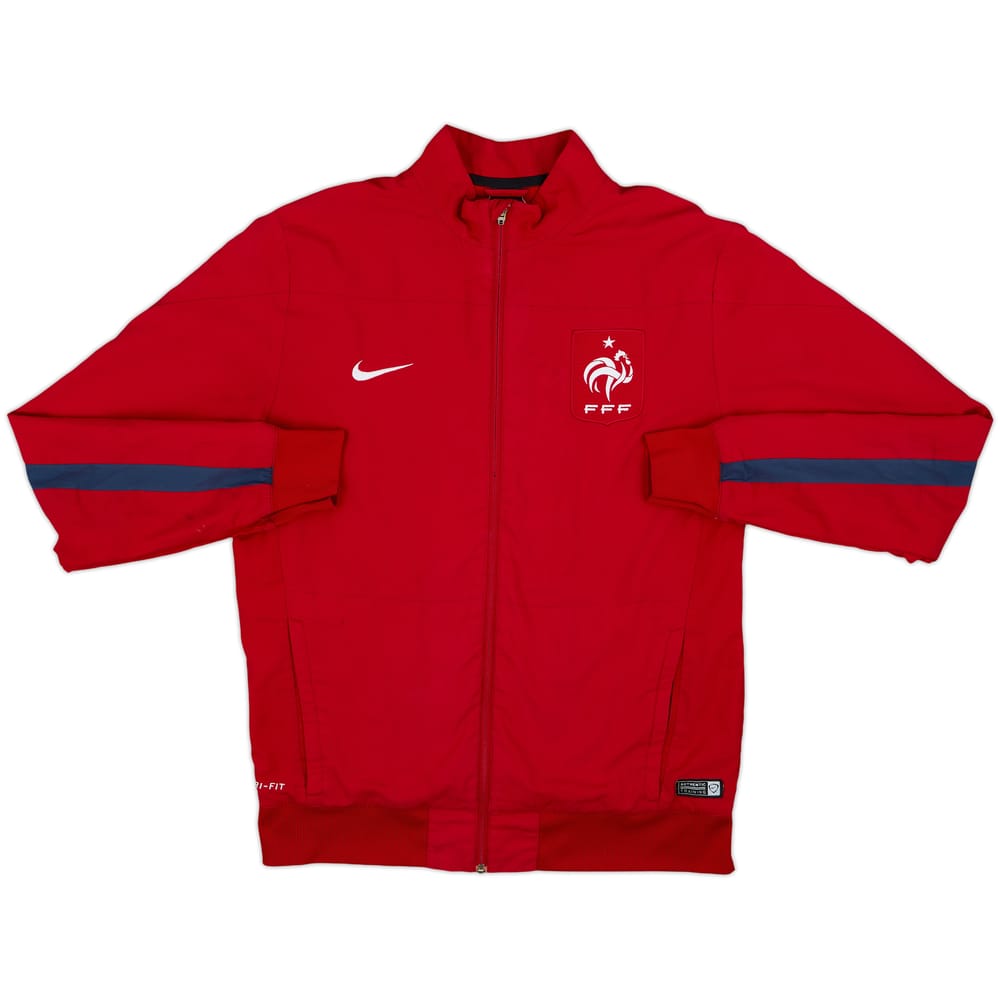 2014-15 France Nike Track Jacket - 7/10 - (L)
