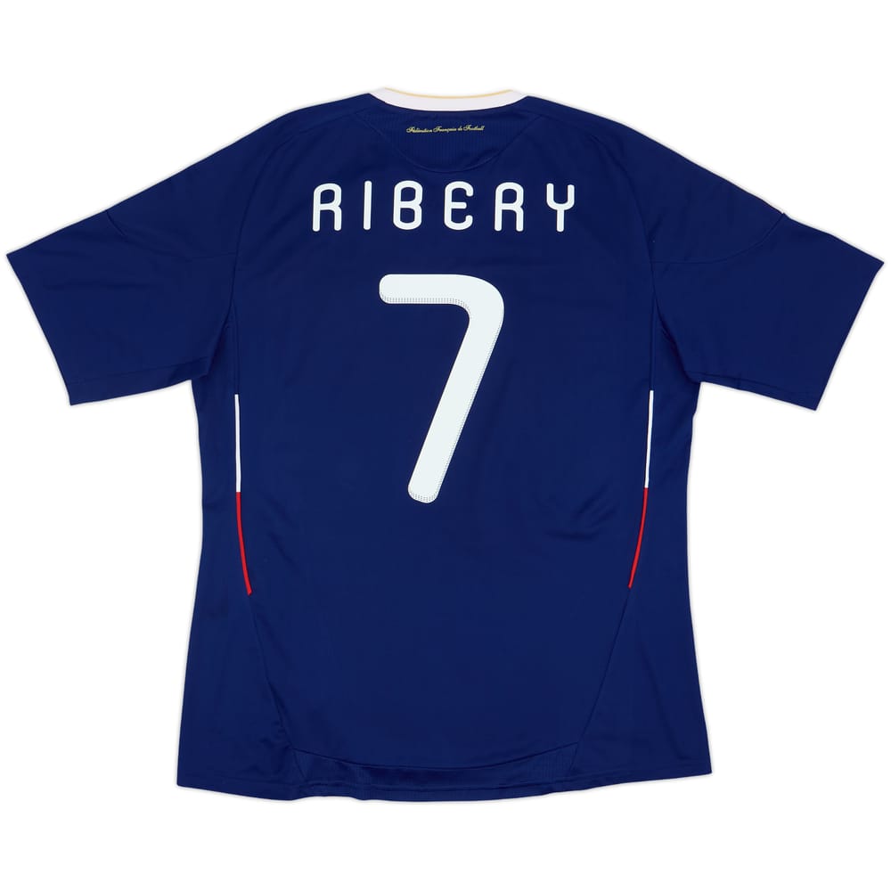 2009-10 France Home Shirt Ribery #7 - 6/10 - (L)