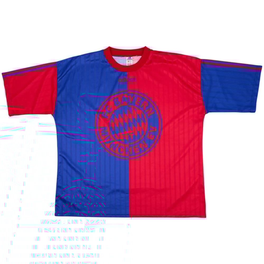 1995-96 Bayern Munich adidas Training Shirt - 8/10 - (XXL)
