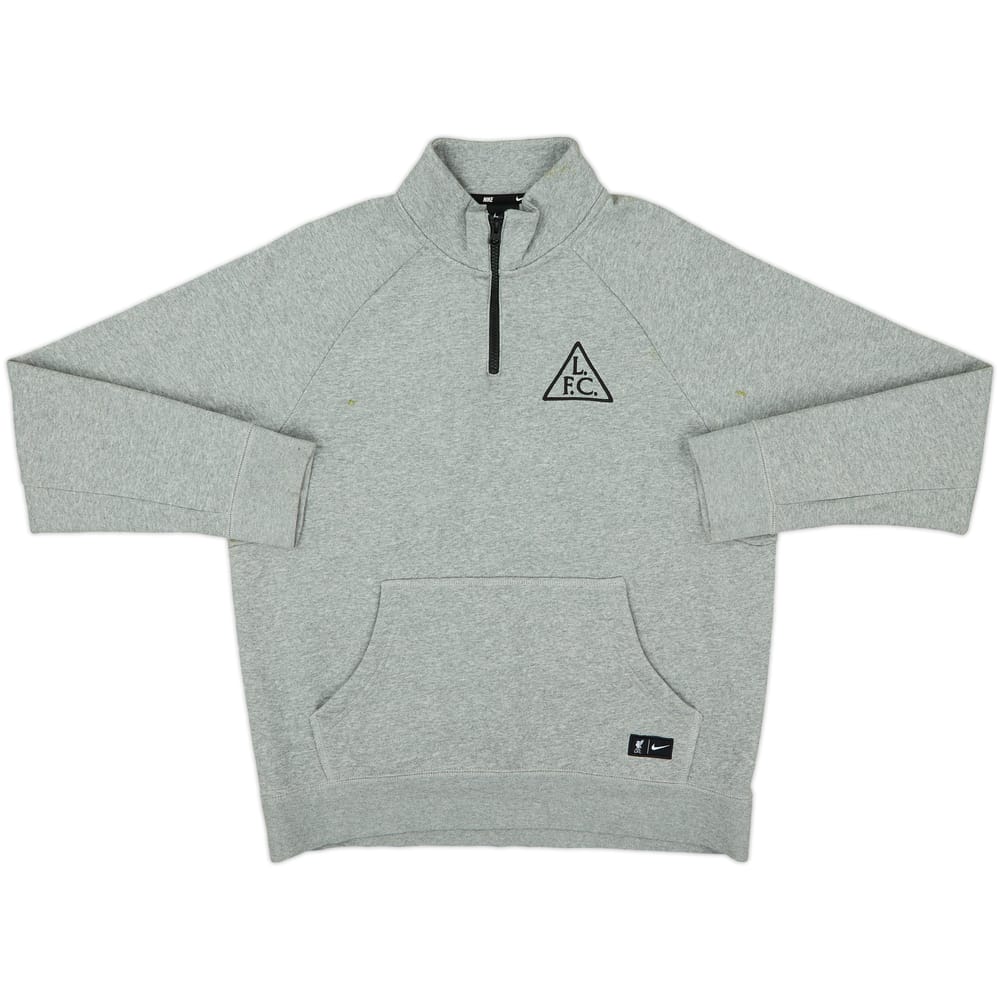 2020-21 Liverpool Nike 1/4 Zip Training Top - 8/10 - (L)