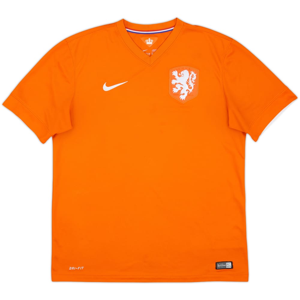 2014-15 Netherlands Home Shirt - 8/10 - (L)