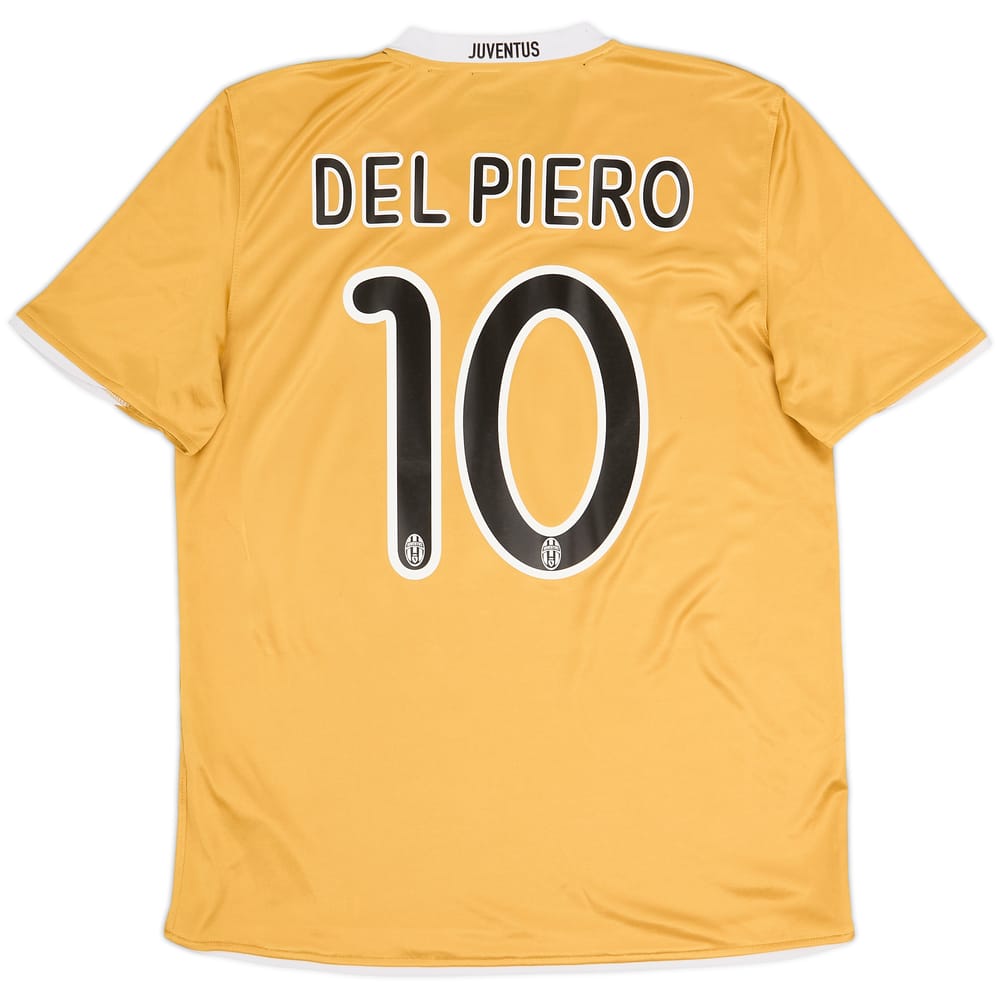 2008-09 Juventus Away Shirt Del Piero #10 - 8/10 - (L)