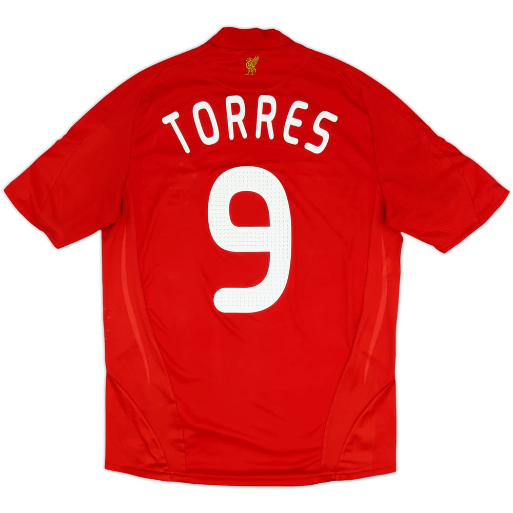 2008-10 Liverpool Home Shirt Torres #9 - 6/10 - (M)