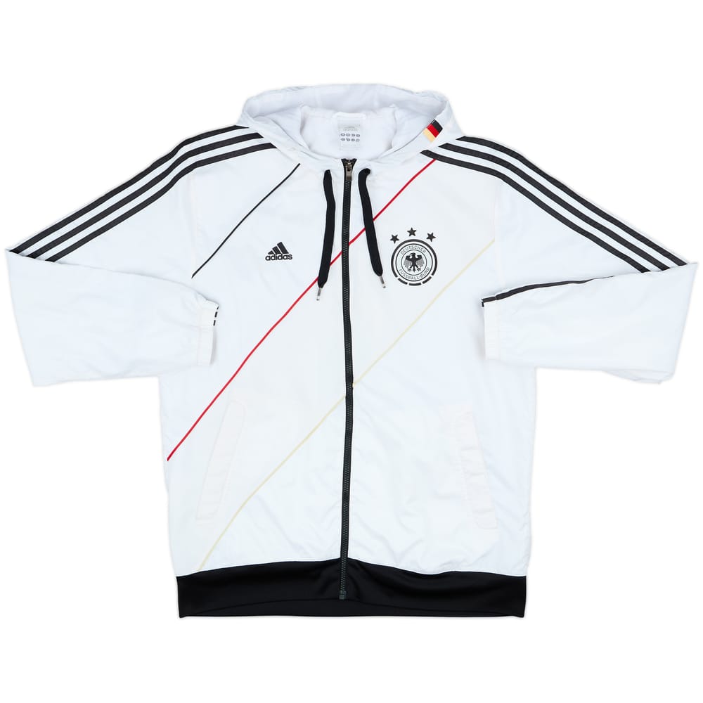 2012-13 Germany adidas Hooded Track Jacket - 6/10 - (M)