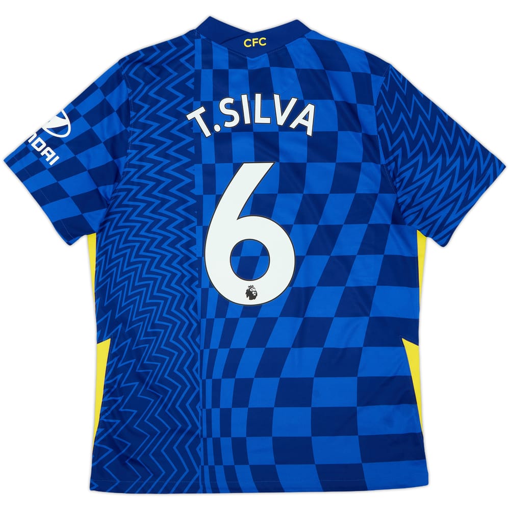 2021-22 Chelsea Home Shirt T.Silva #6 - 8/10 - (L)