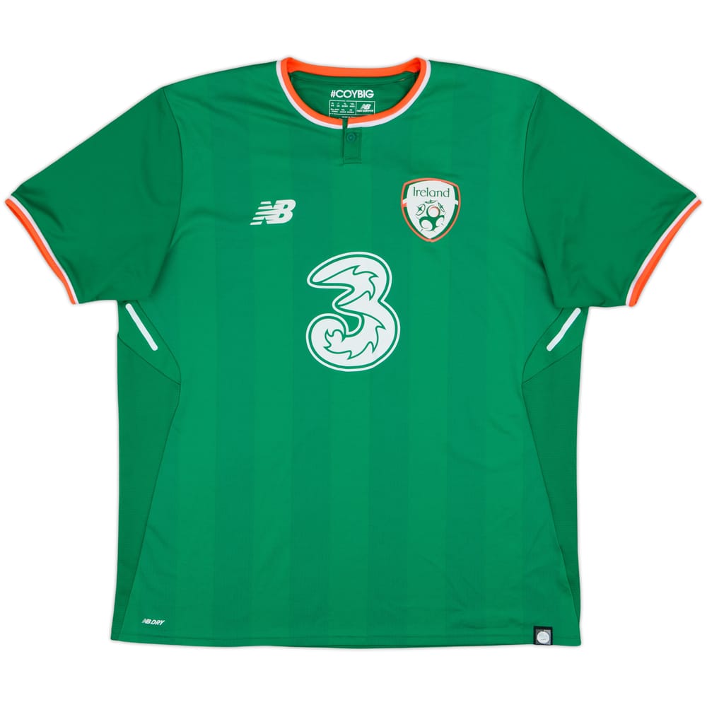 2017-18 Ireland Home Shirt - 9/10 - (XL)