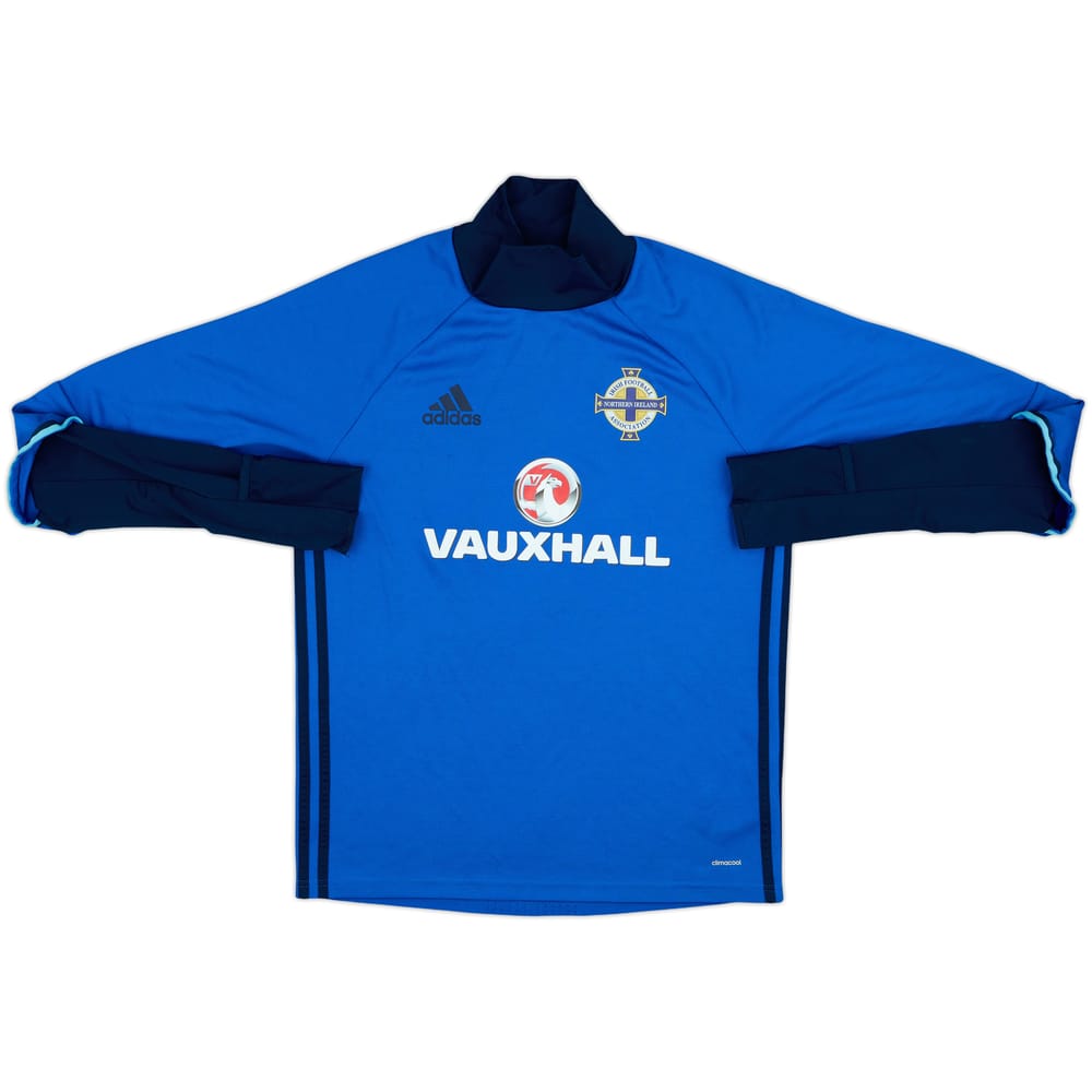 2015-16 Northern Ireland adidas Sweat Top - 8/10 - (M)