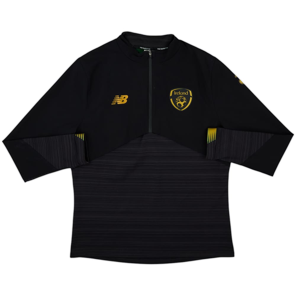 2019-20 Ireland New Balance 1/4 Zip Drill Top - 8/10 - (L)