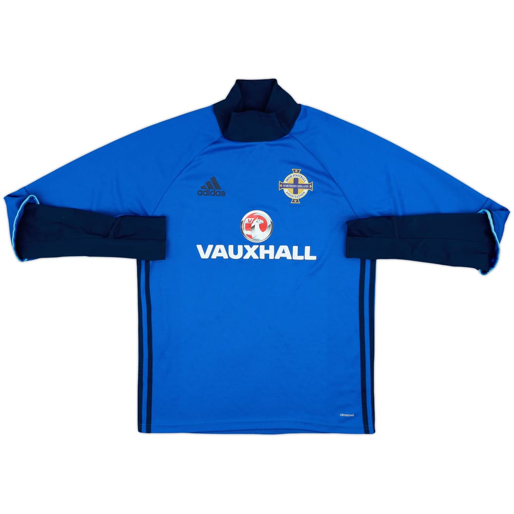 2015-16 Northern Ireland adidas Sweat Top - 8/10 - (M)
