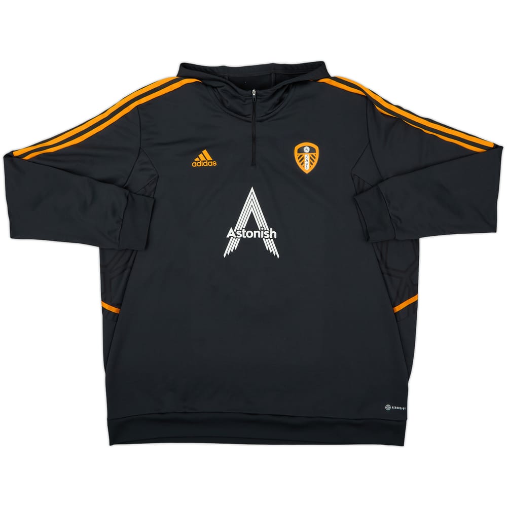 Top de entrenamiento con cierre de 1/4 adidas del Leeds United 2022-23 - 8/10 - (3XL)