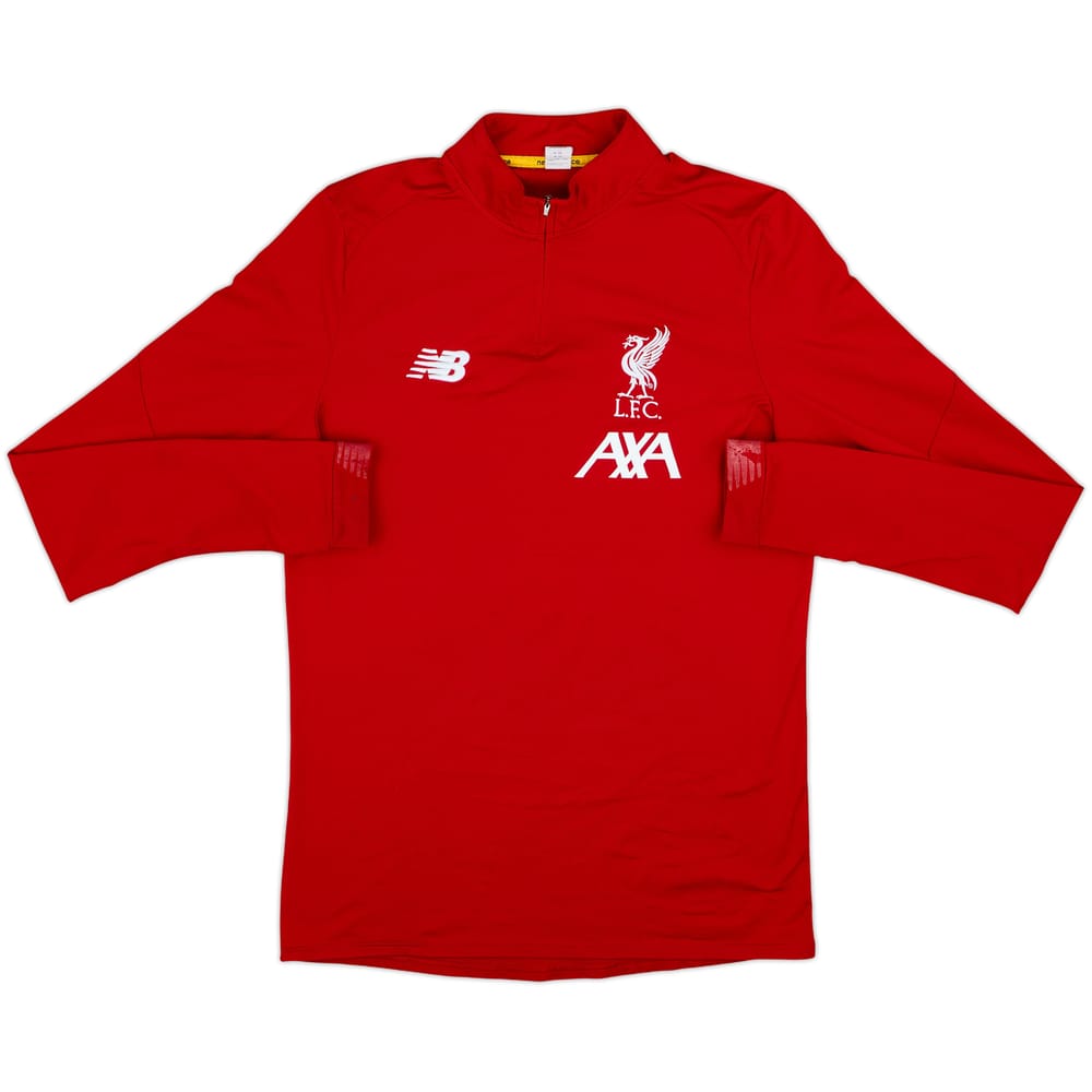 2019-20 Liverpool New Balance 1/4 Zip Training Top - 6/10 - (M)