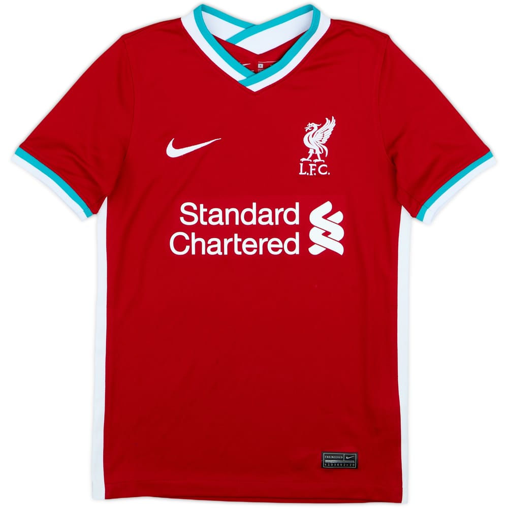 2020-21 Liverpool Home Shirt - 8/10 - (S.Boys)